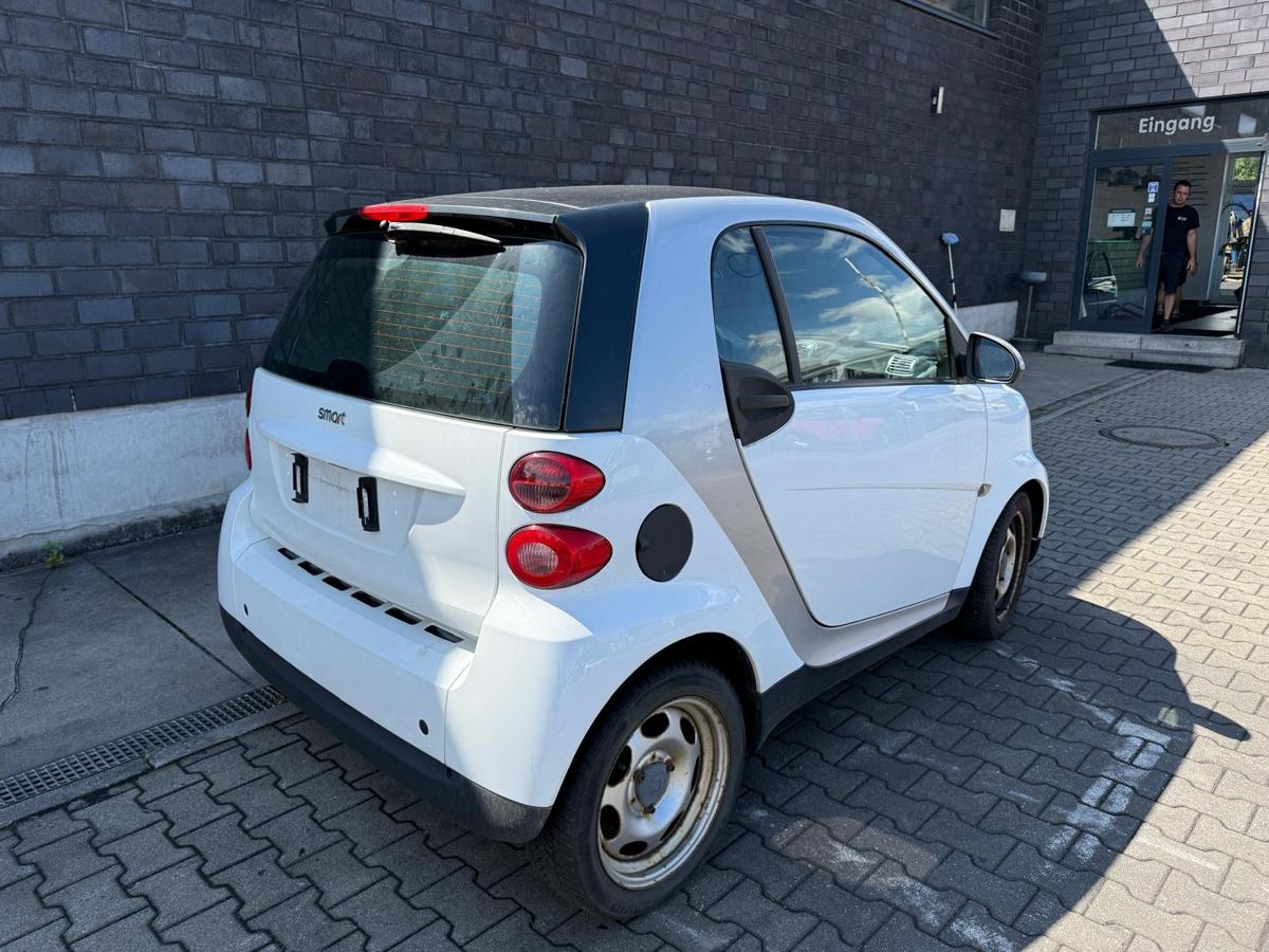 Smart Fortwo 451 Coupe original Heckklappe Unten Unterteil weiß BJ07